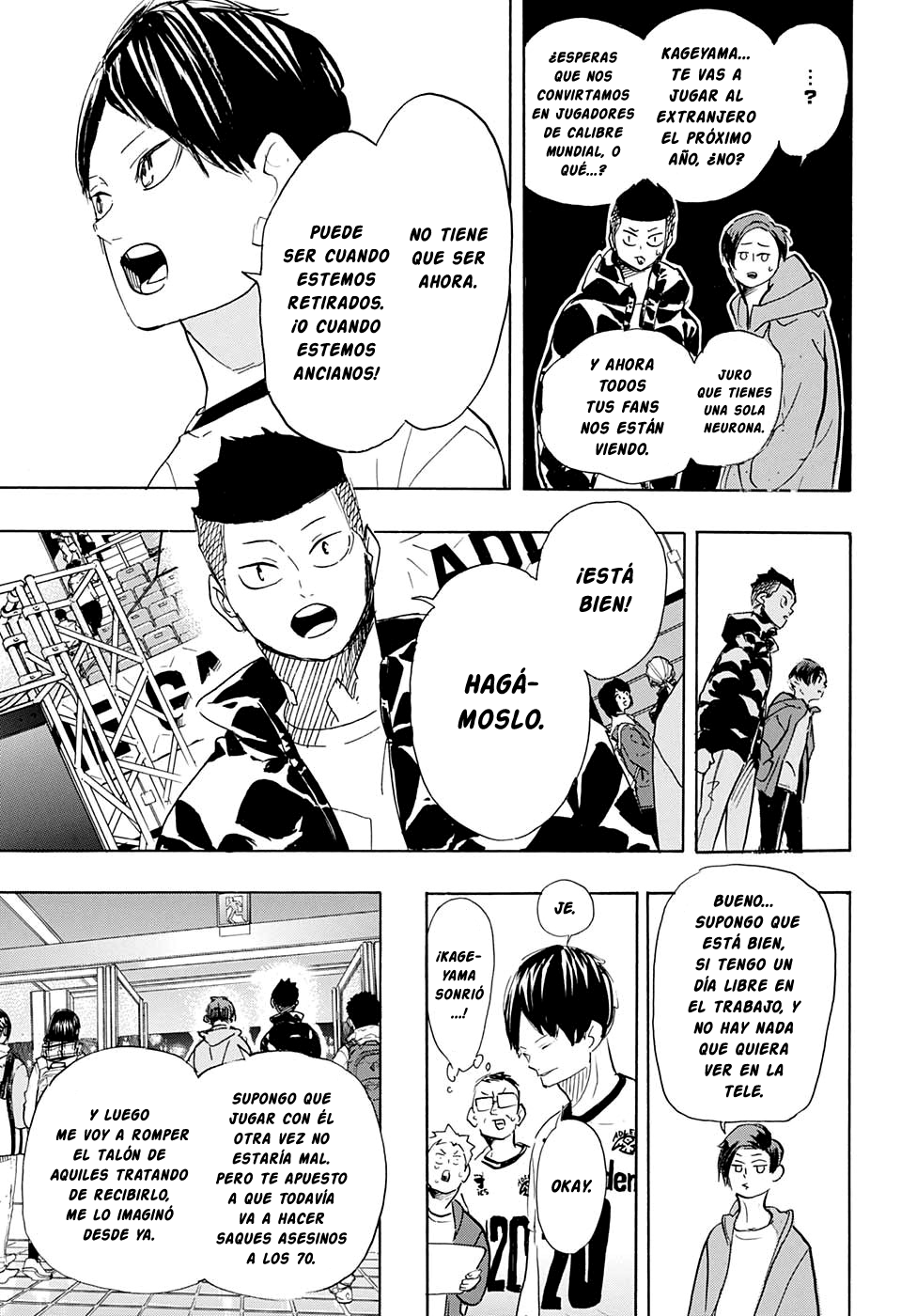 Read Haikyuu!! es Manga Online