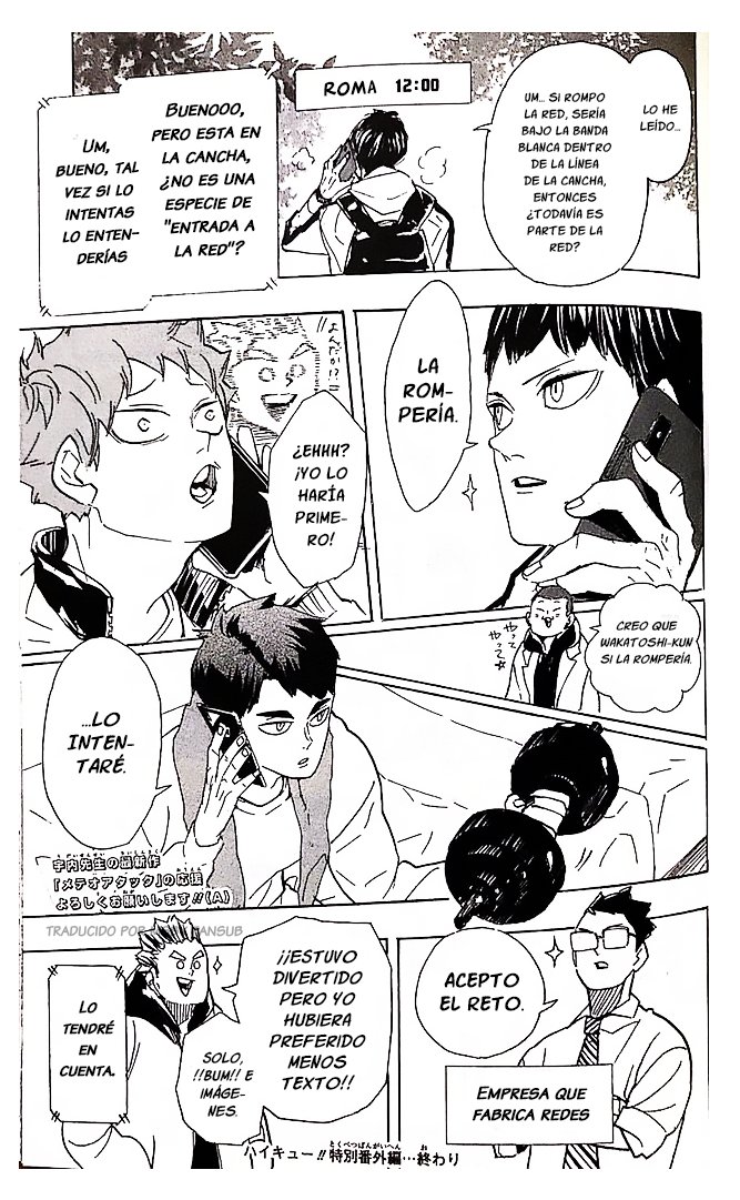 Read Haikyuu!! es Manga Online