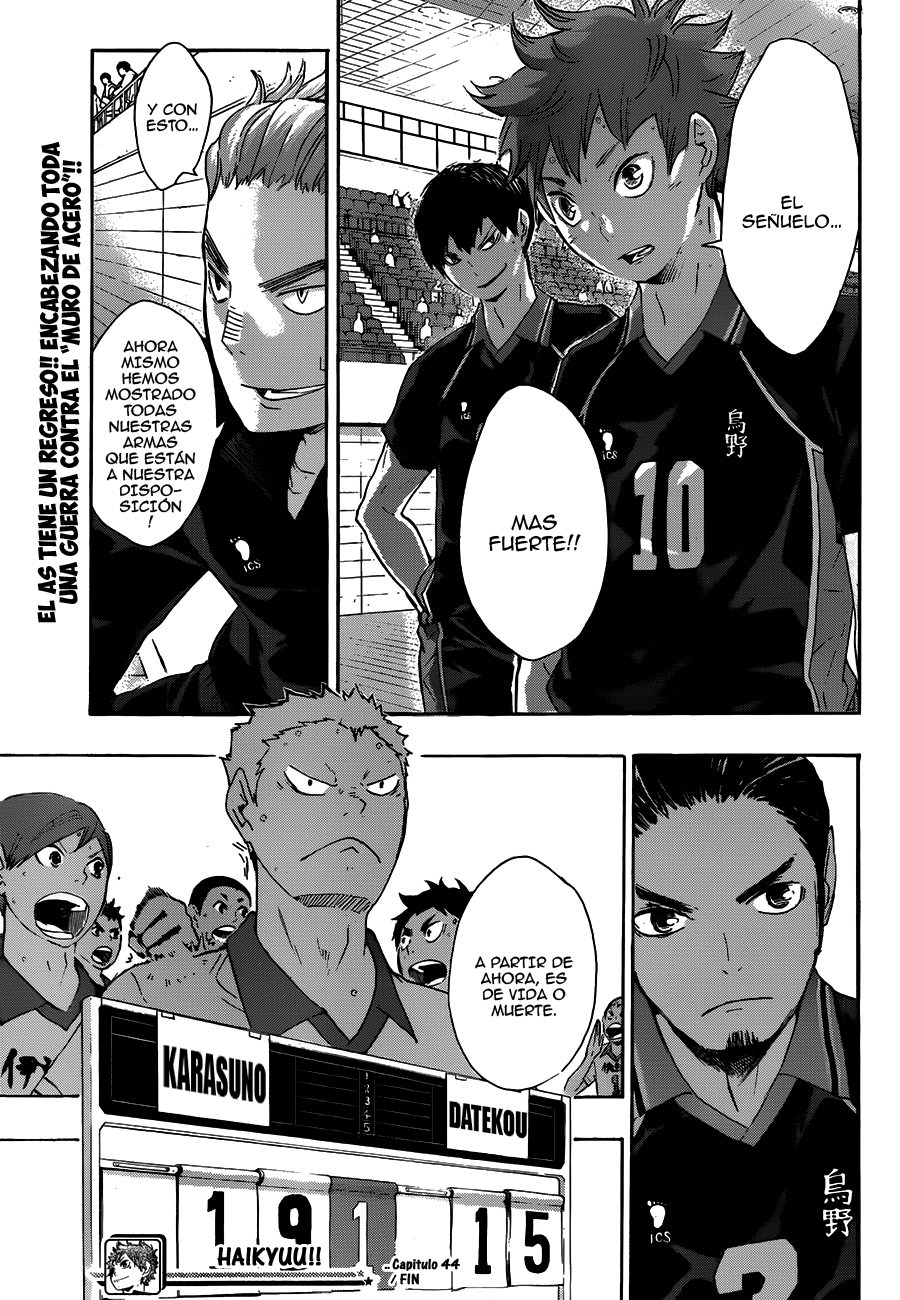 Read Haikyuu!! es Manga Online