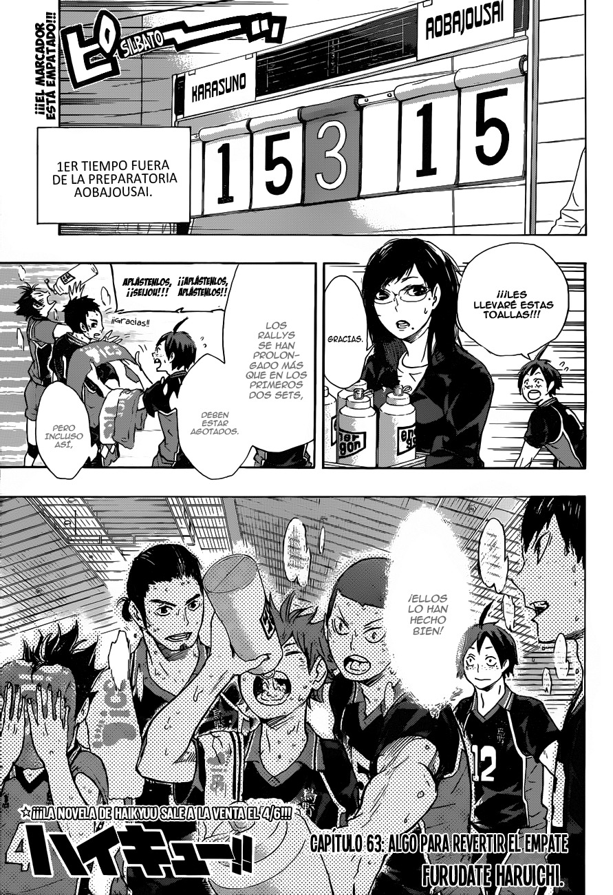 Read Haikyuu!! es Manga Online