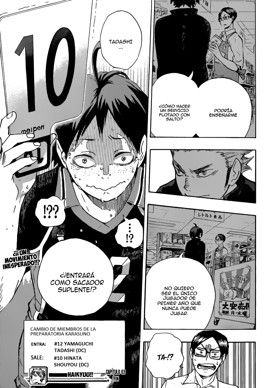 Read Haikyuu!! es Manga Online