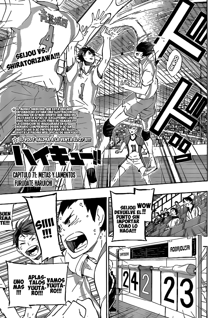 Read Haikyuu!! es Manga Online