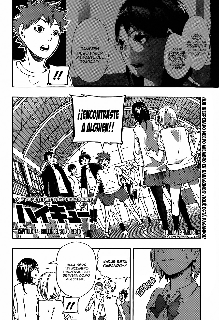 Read Haikyuu!! es Manga Online