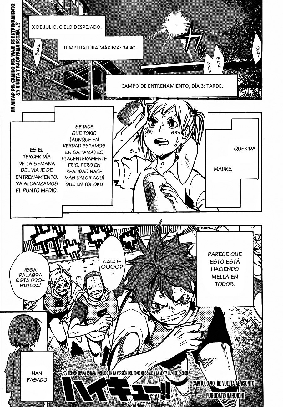 Read Haikyuu!! es Manga Online