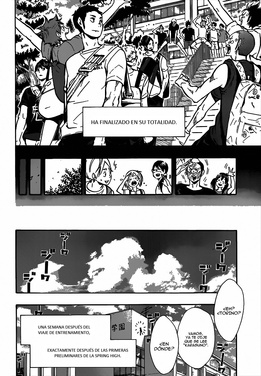 Read Haikyuu!! es Manga Online