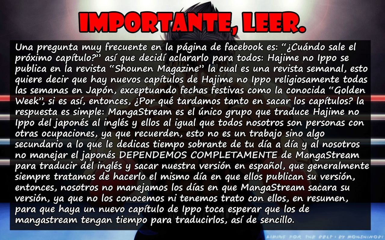 Read Hajime no Ippo es Manga Online