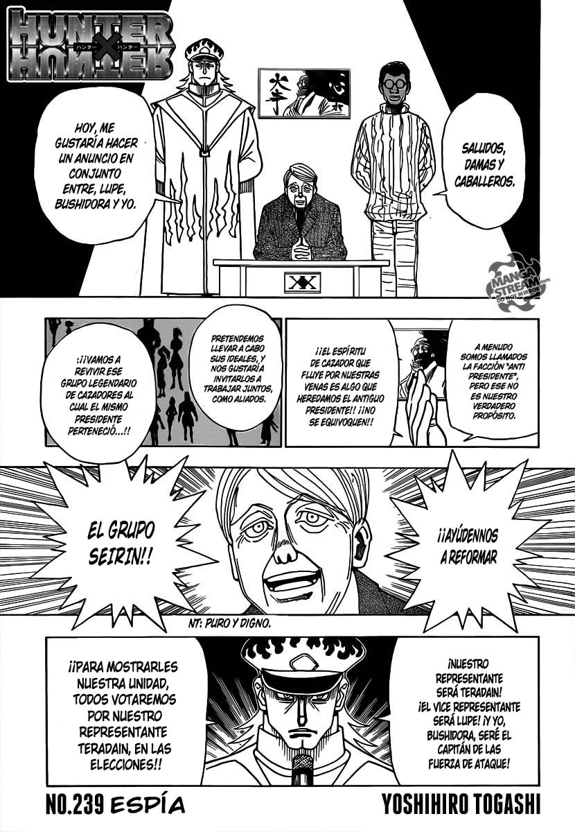 Read Hunter X Hunter es Manga Online