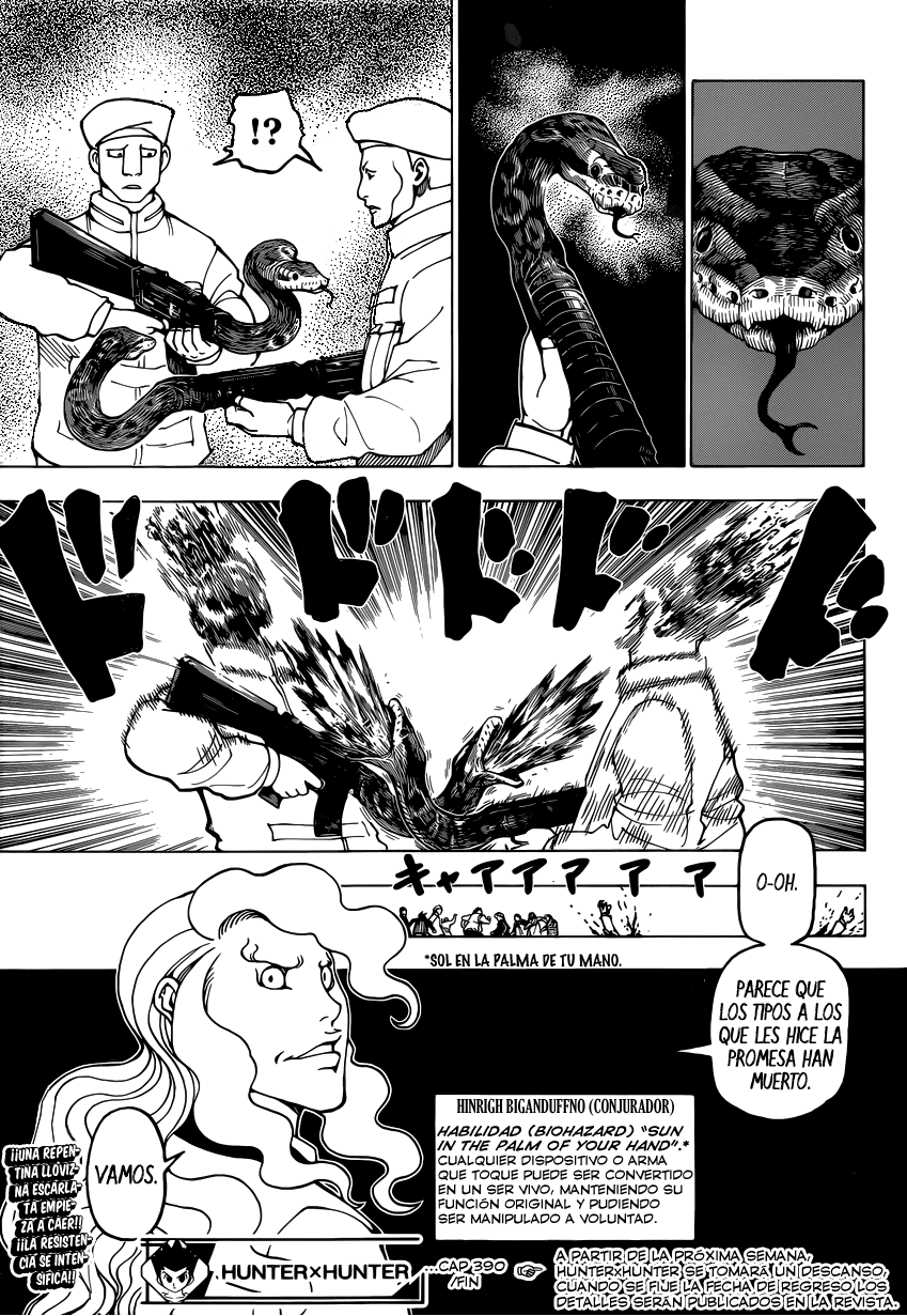 Read Hunter X Hunter es Manga Online