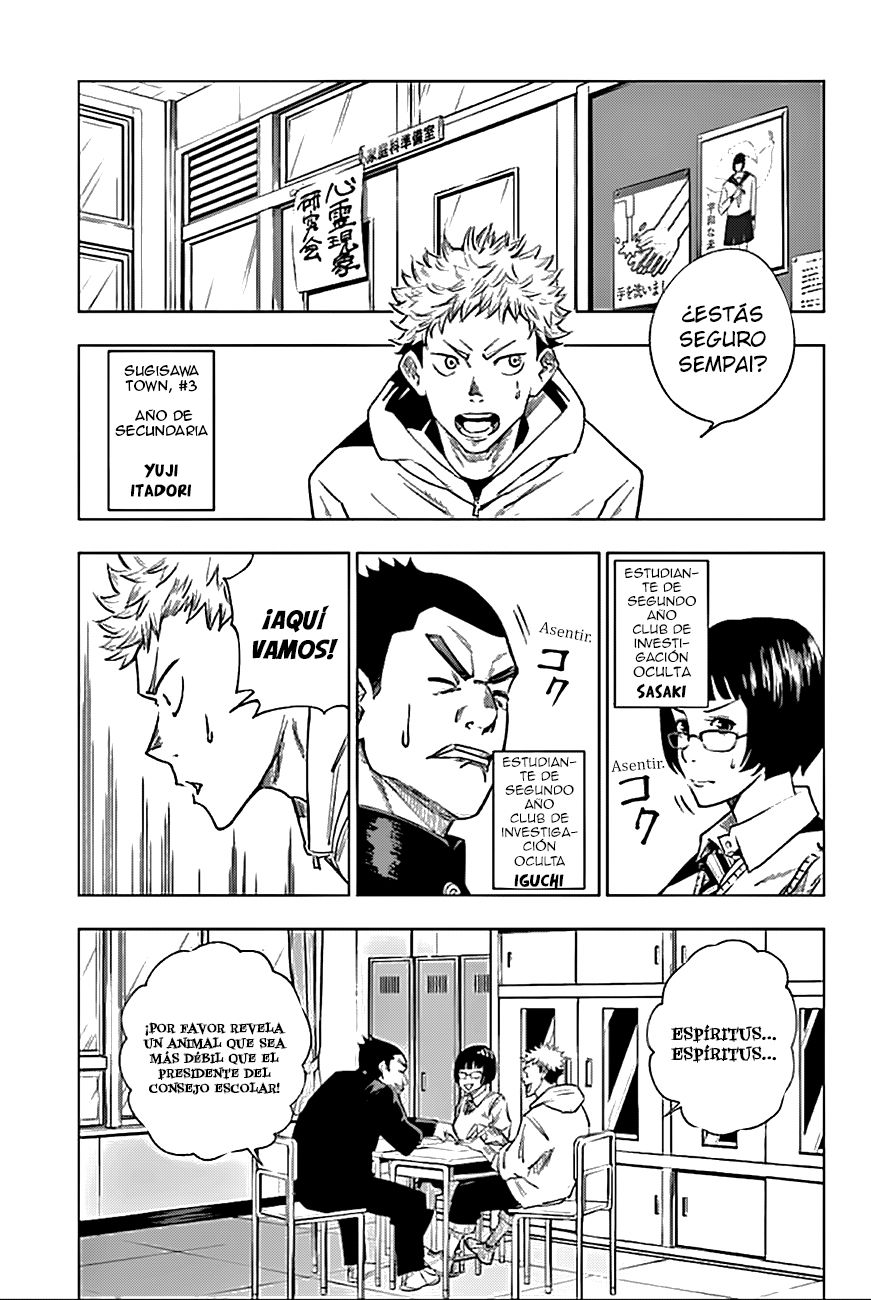 Read Jujutsu Kaisen es Manga Online