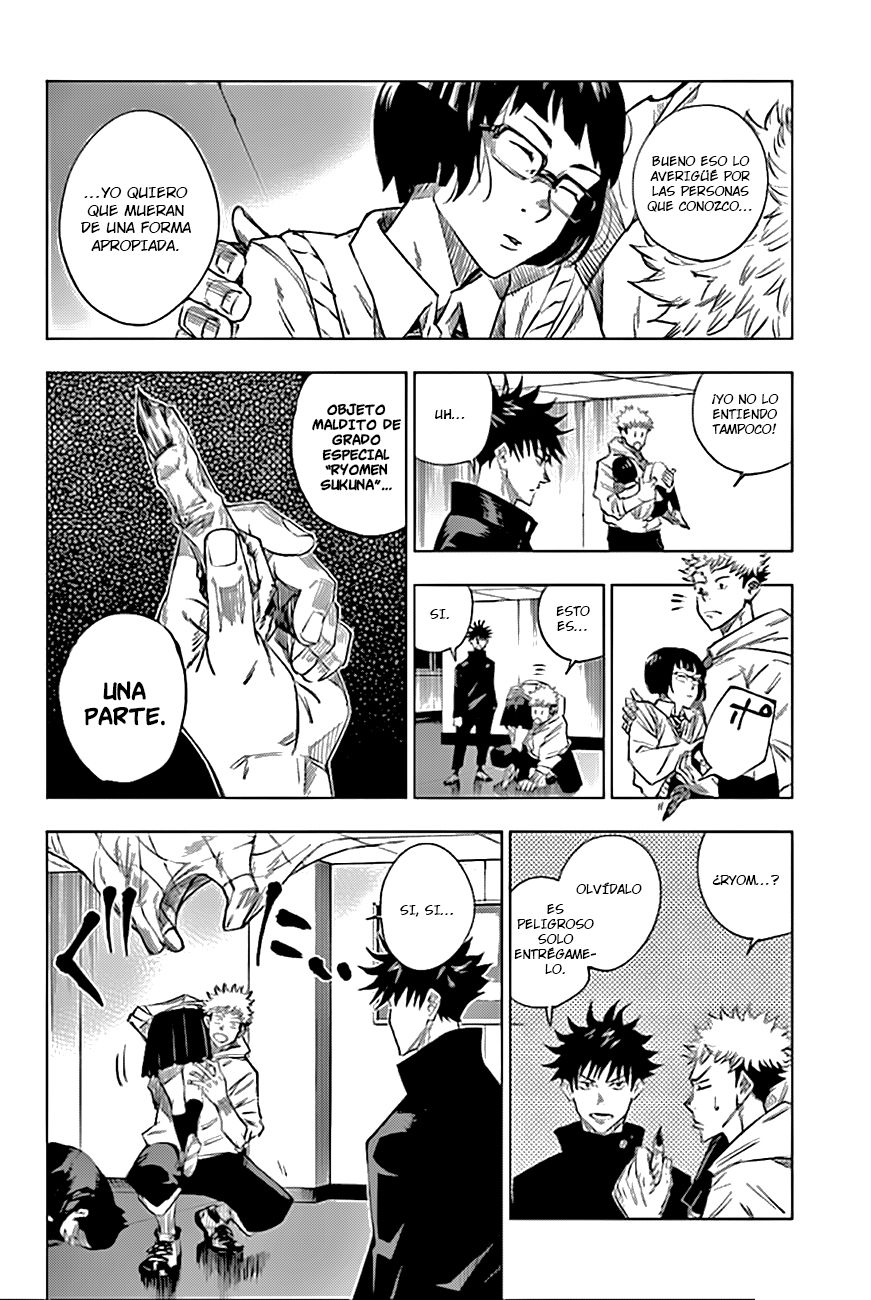 Read Jujutsu Kaisen es Manga Online