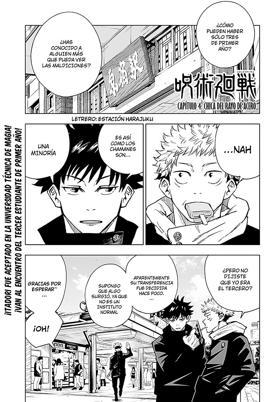 Read Jujutsu Kaisen es Manga Online