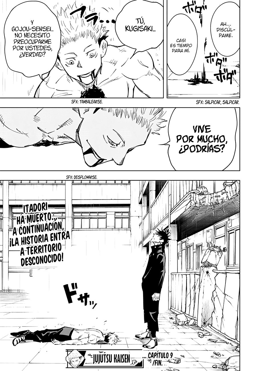 Read Jujutsu Kaisen es Manga Online