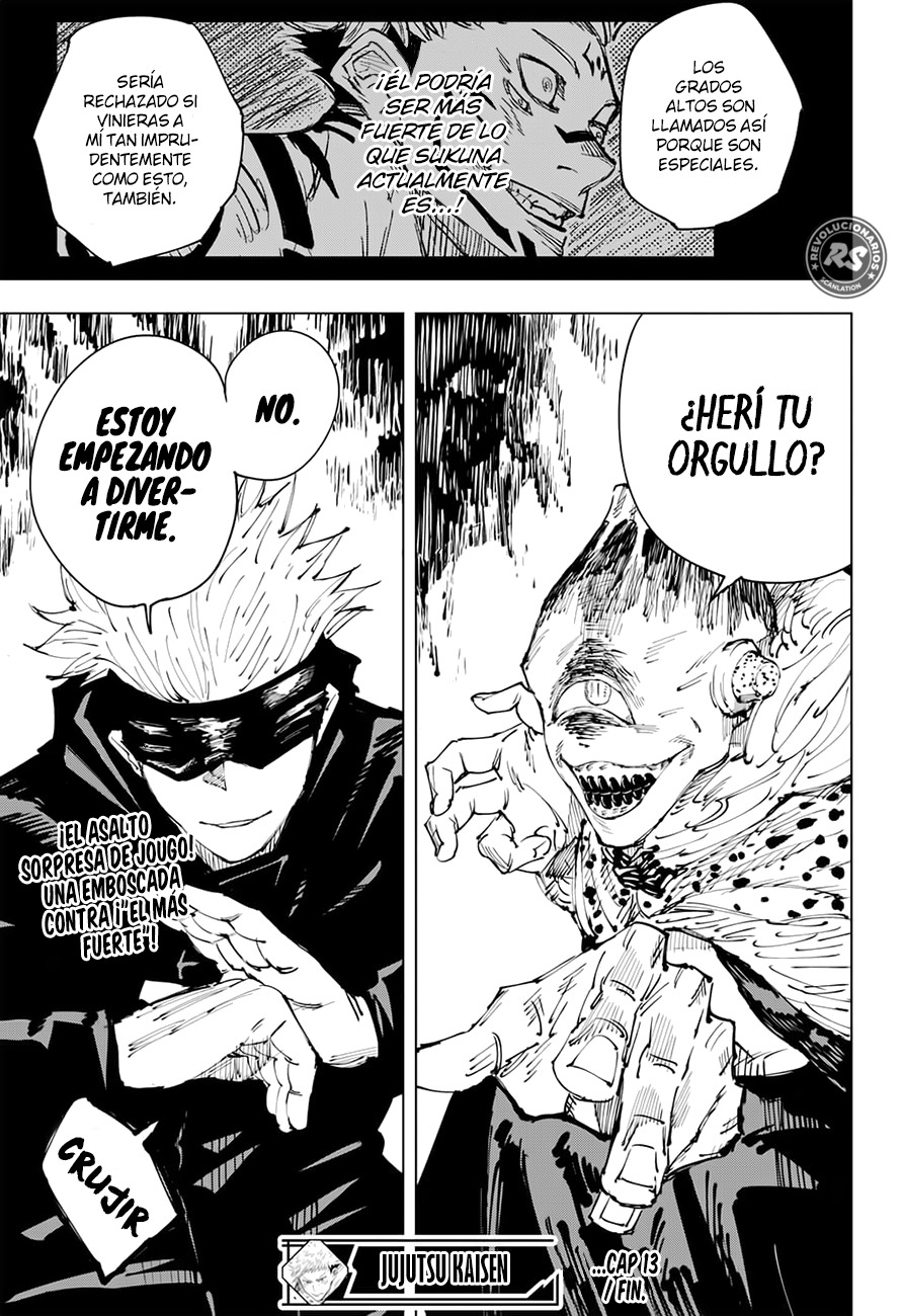 Read Jujutsu Kaisen es Manga Online