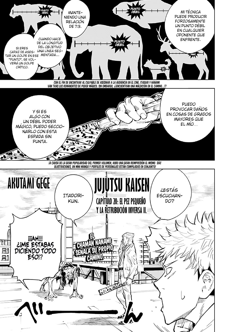 Read Jujutsu Kaisen es Manga Online