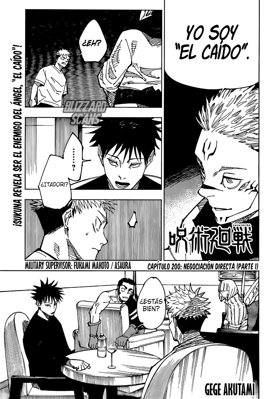 Read Jujutsu Kaisen es Manga Online