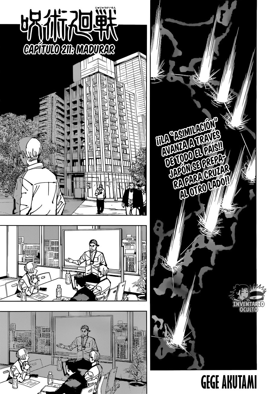 Read Jujutsu Kaisen es Manga Online