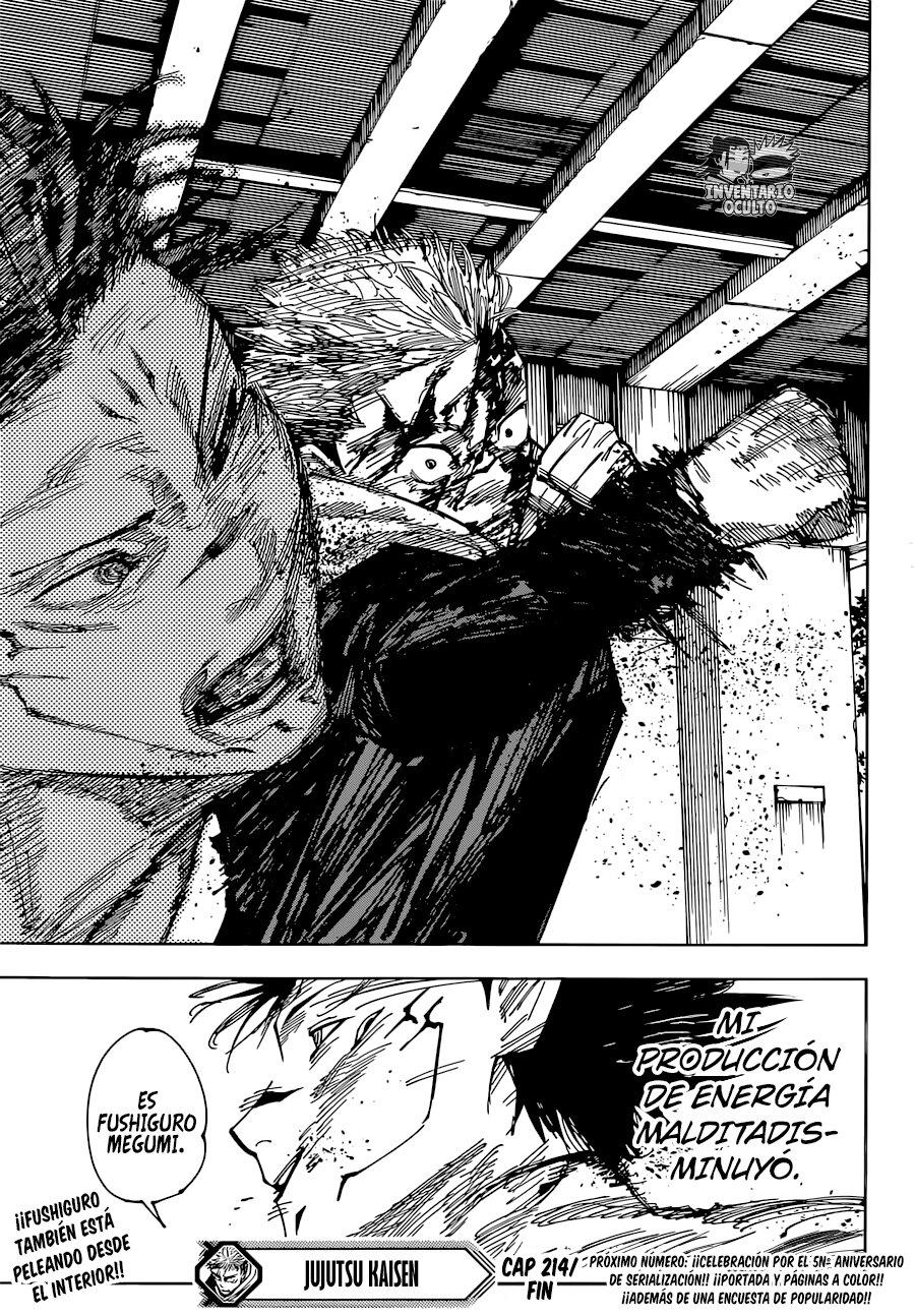 Read Jujutsu Kaisen es Manga Online