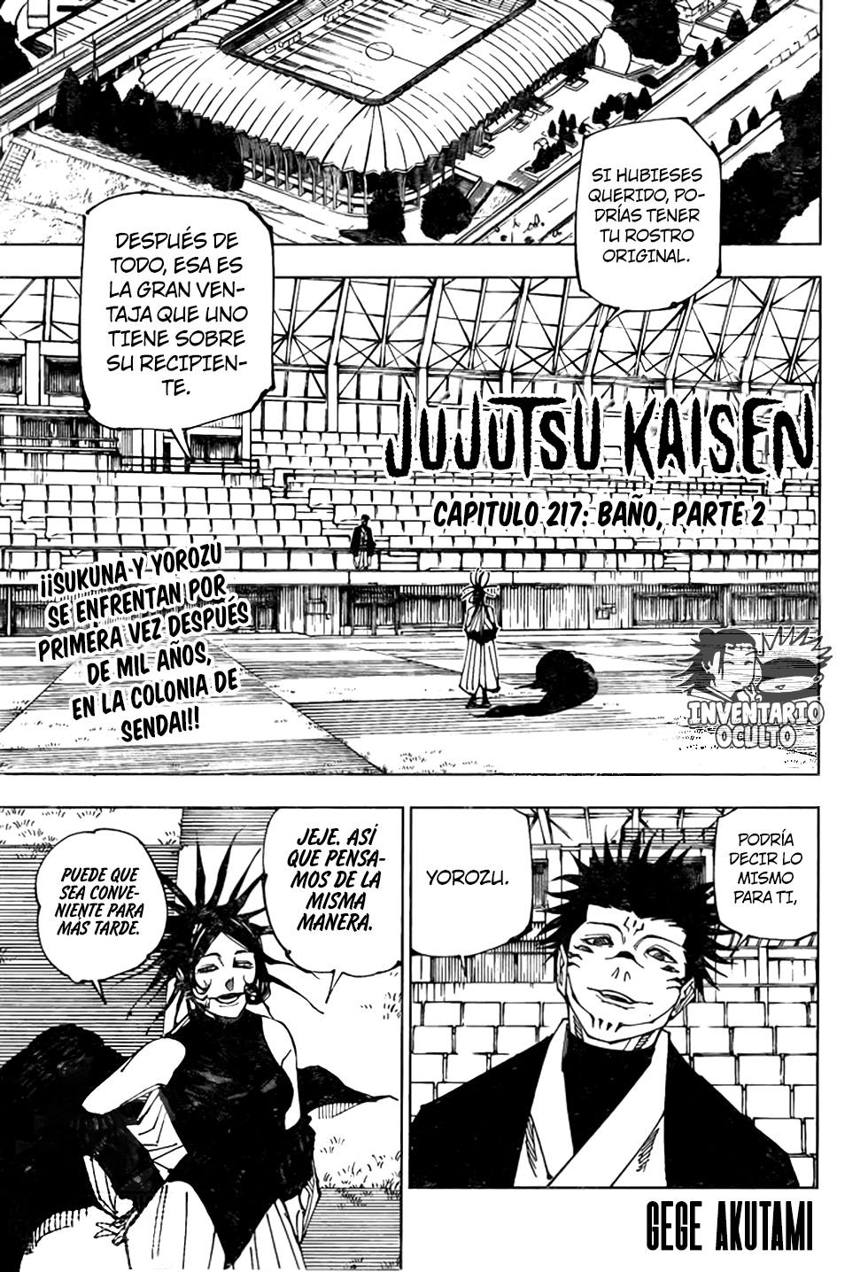 Read Jujutsu Kaisen es Manga Online
