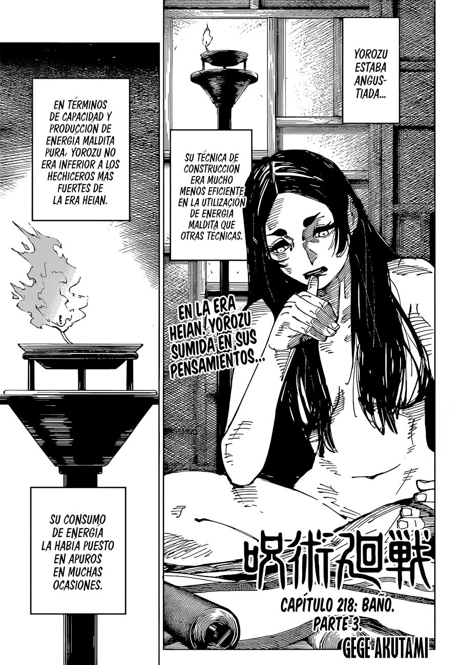 Read Jujutsu Kaisen es Manga Online