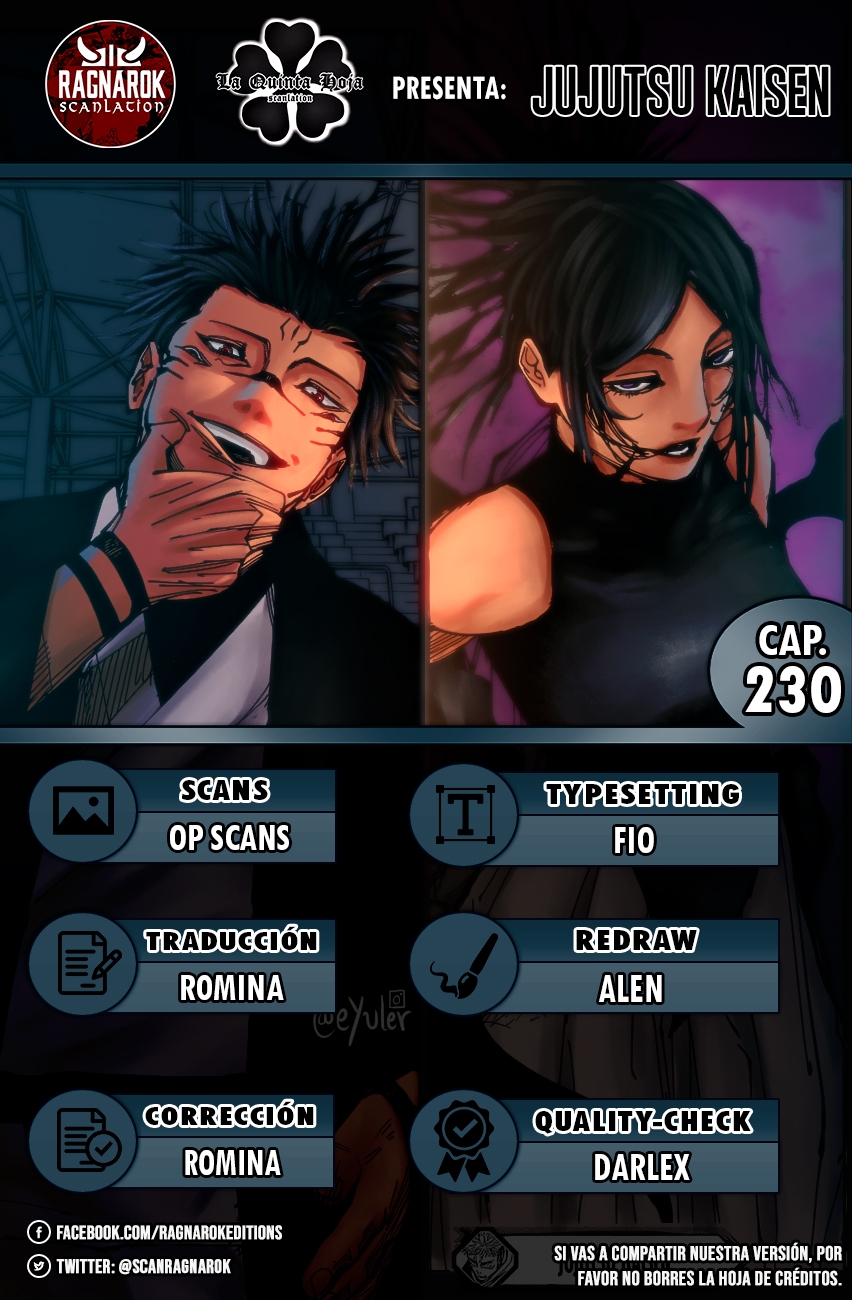 Read Jujutsu Kaisen es Manga Online