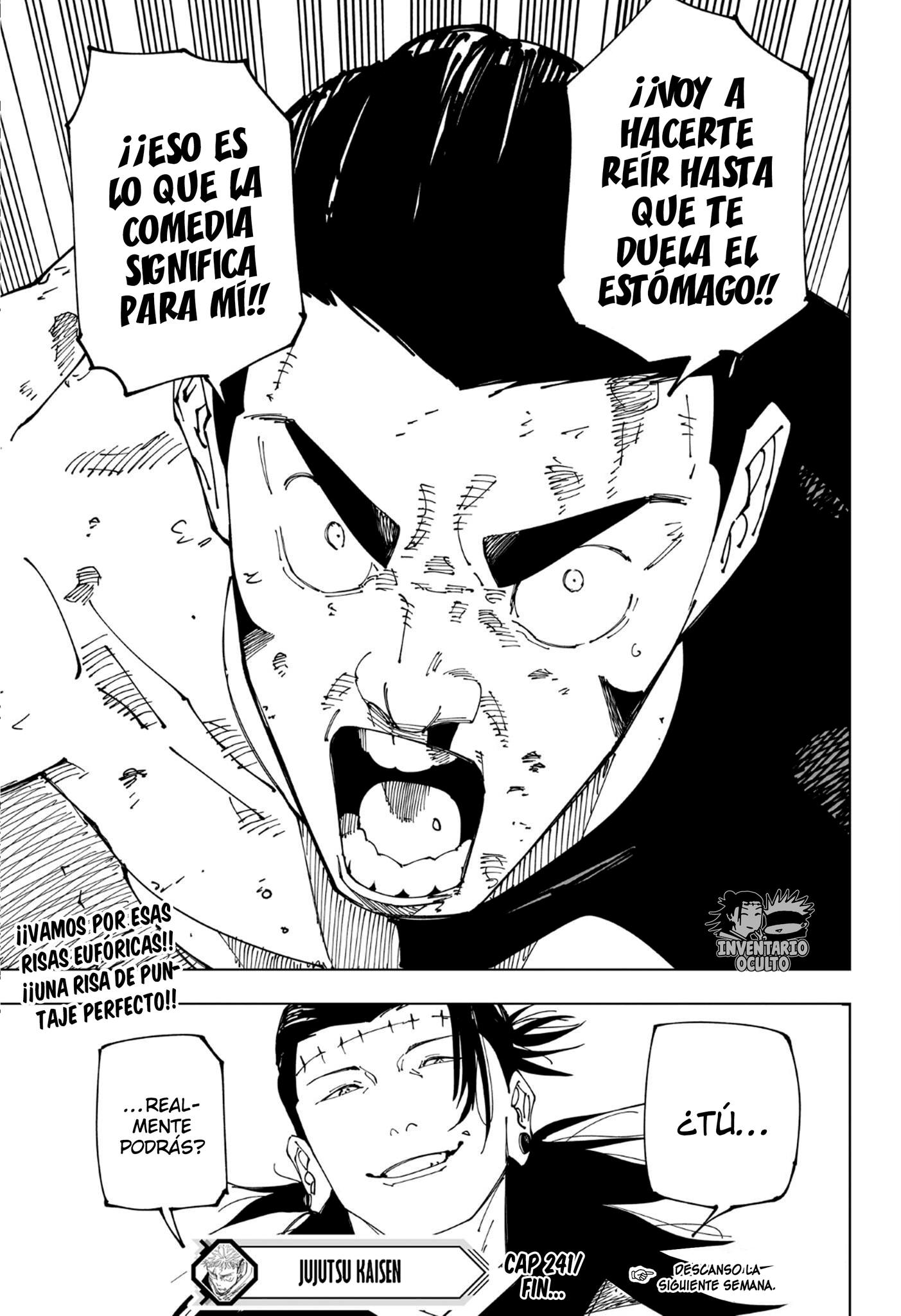 Read Jujutsu Kaisen es Manga Online