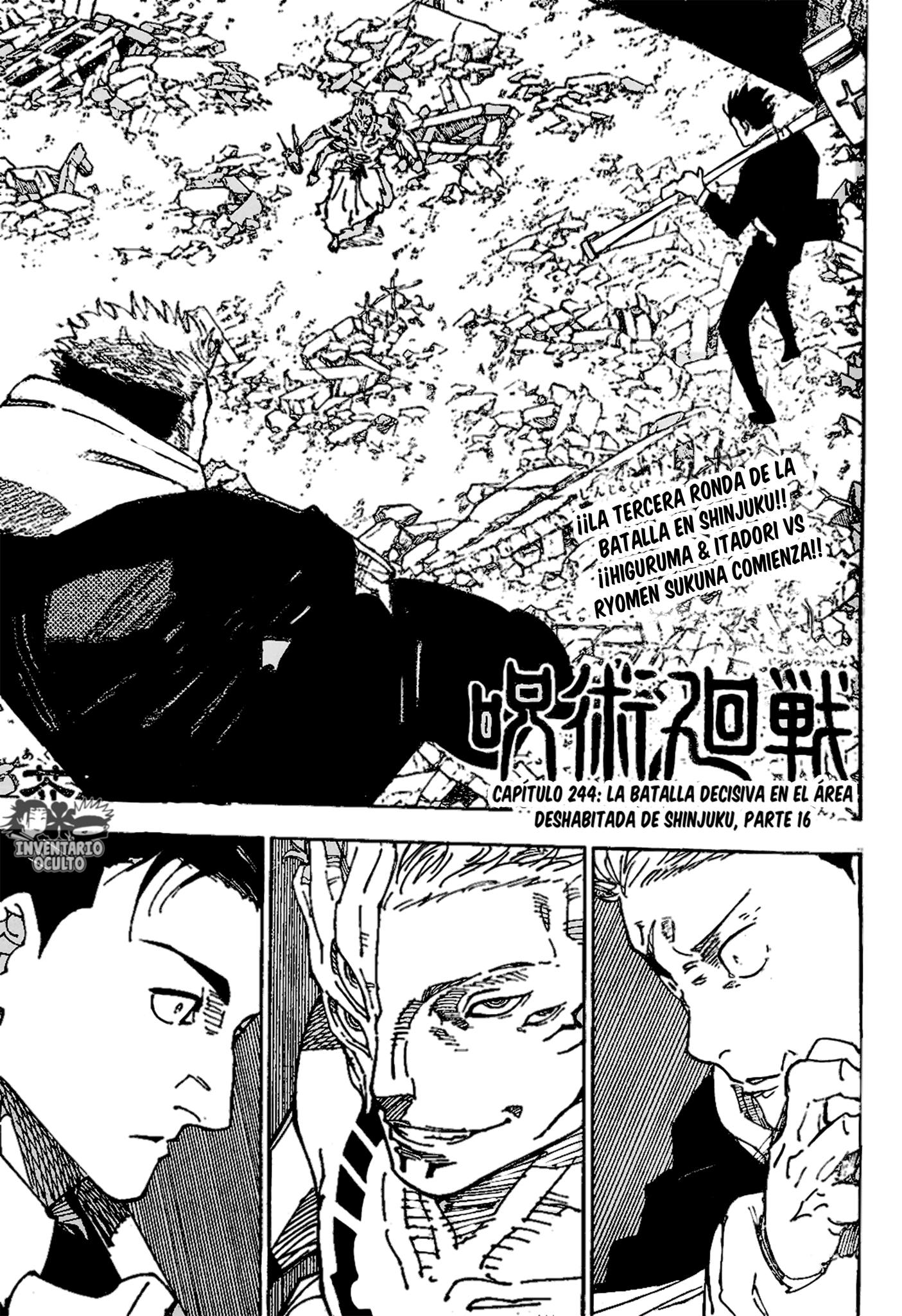 Read Jujutsu Kaisen es Manga Online