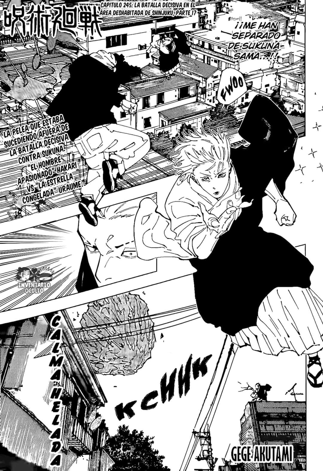 Read Jujutsu Kaisen es Manga Online