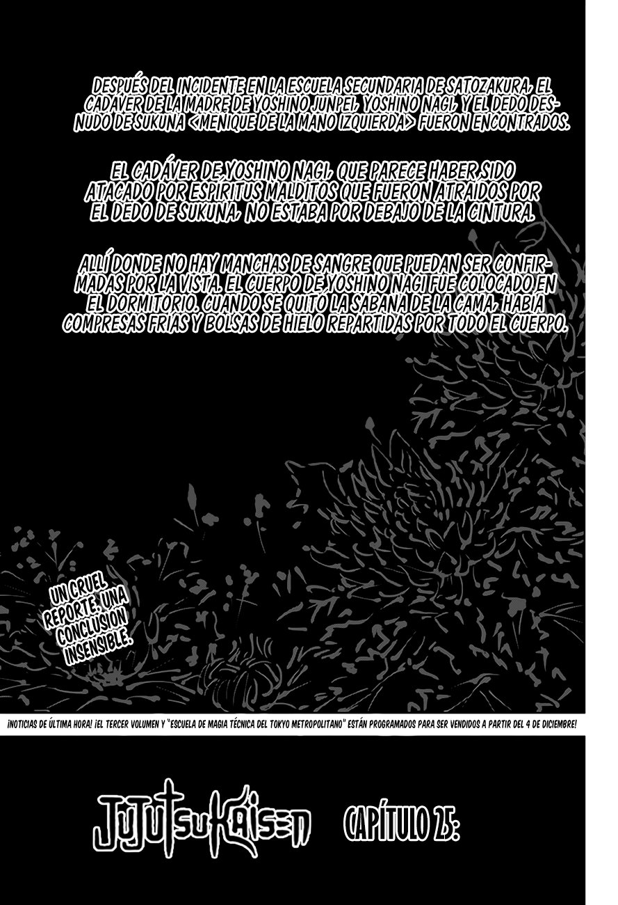 Read Jujutsu Kaisen es Manga Online