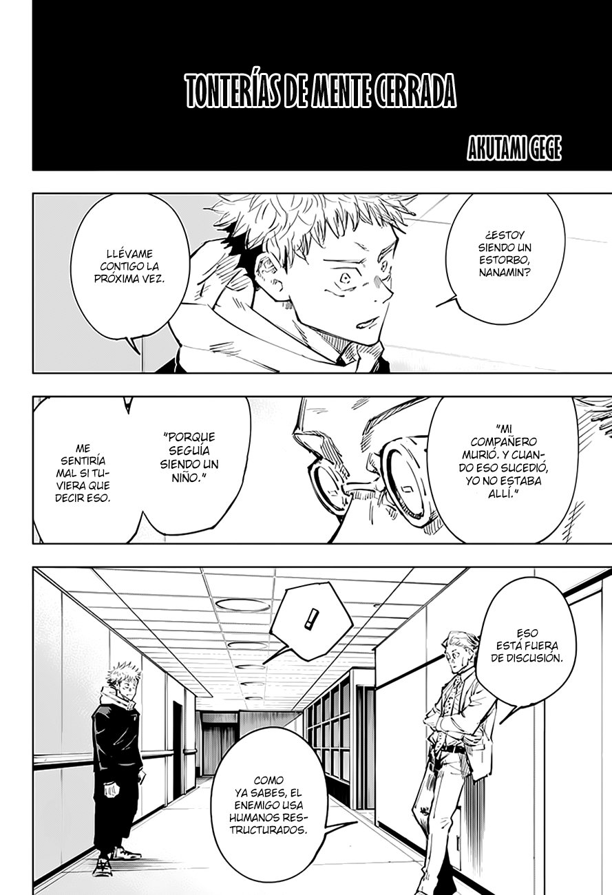 Read Jujutsu Kaisen es Manga Online