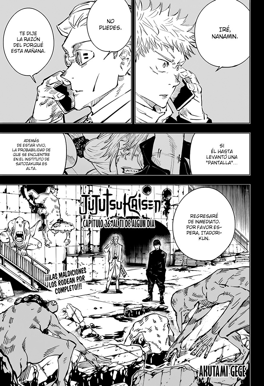Read Jujutsu Kaisen es Manga Online