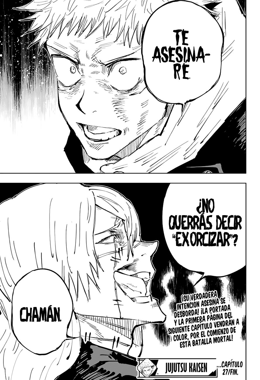 Read Jujutsu Kaisen es Manga Online