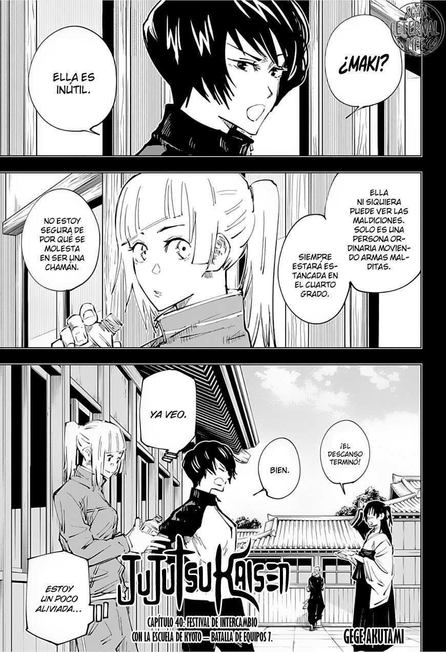 Read Jujutsu Kaisen es Manga Online