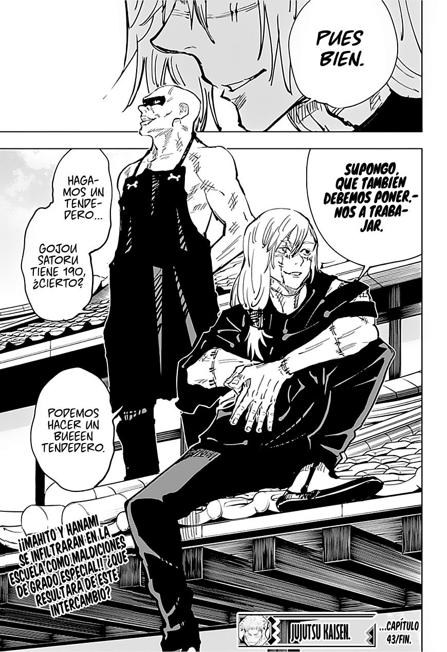 Read Jujutsu Kaisen es Manga Online