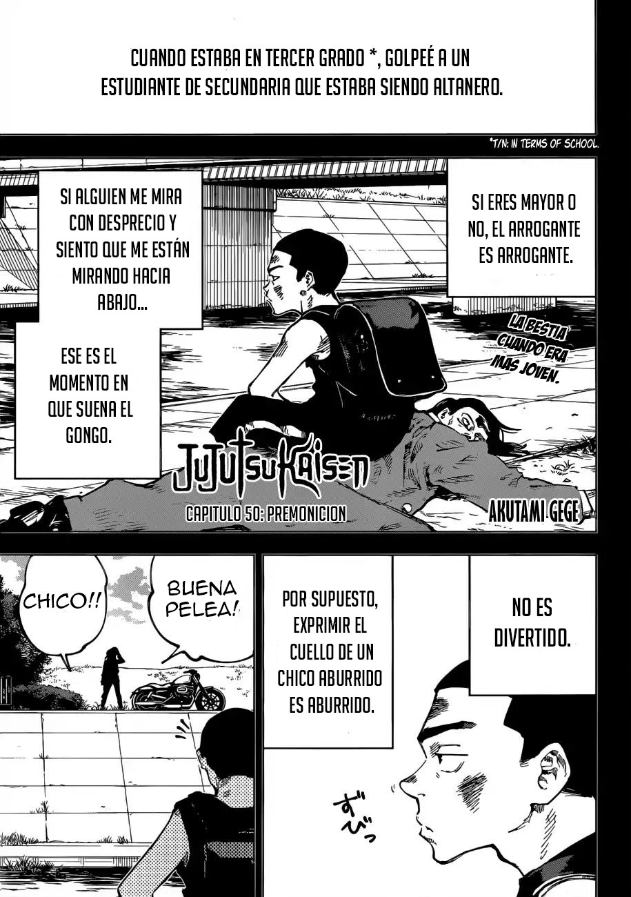Read Jujutsu Kaisen es Manga Online