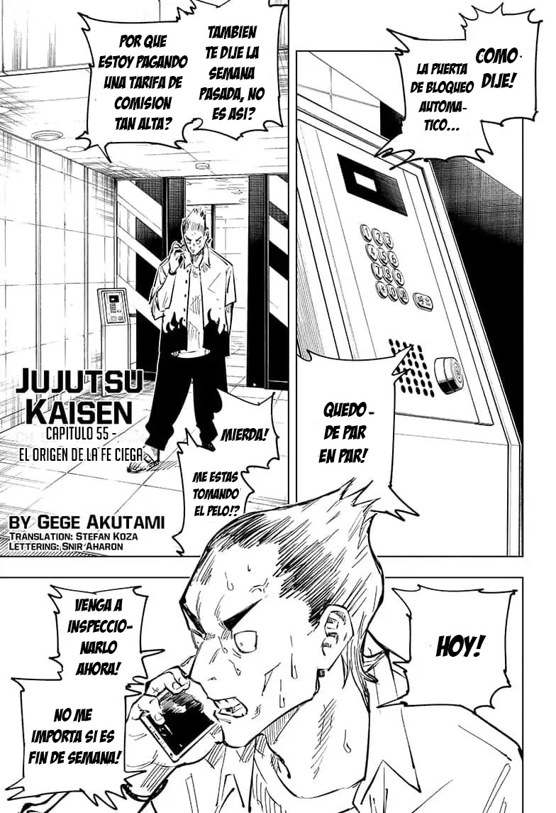 Read Jujutsu Kaisen es Manga Online