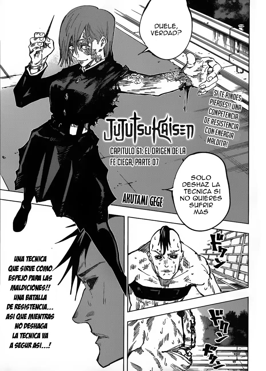 Read Jujutsu Kaisen es Manga Online