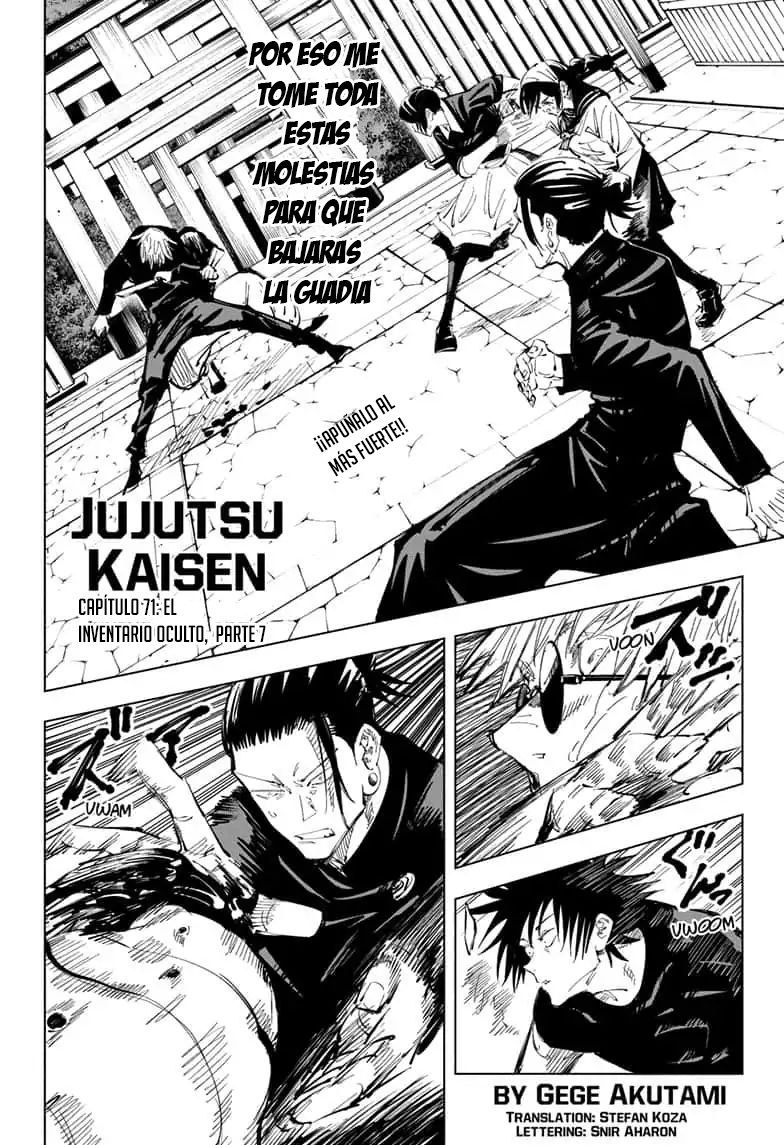 Read Jujutsu Kaisen es Manga Online