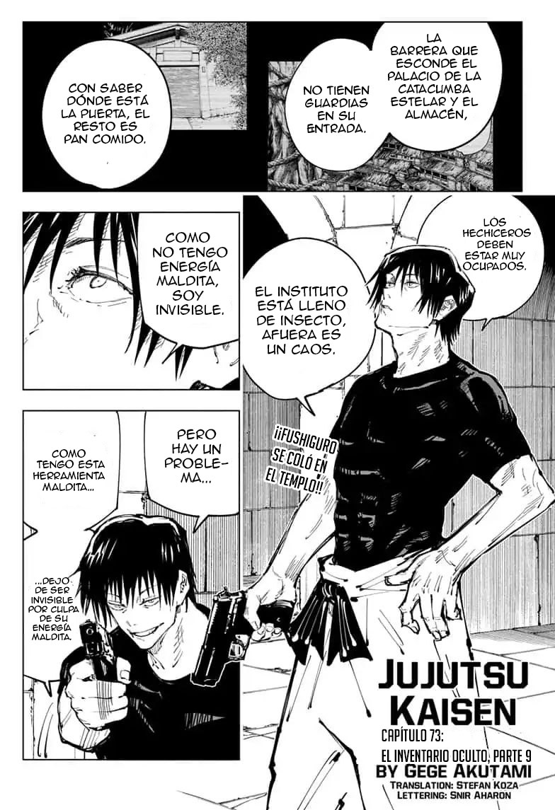 Read Jujutsu Kaisen es Manga Online