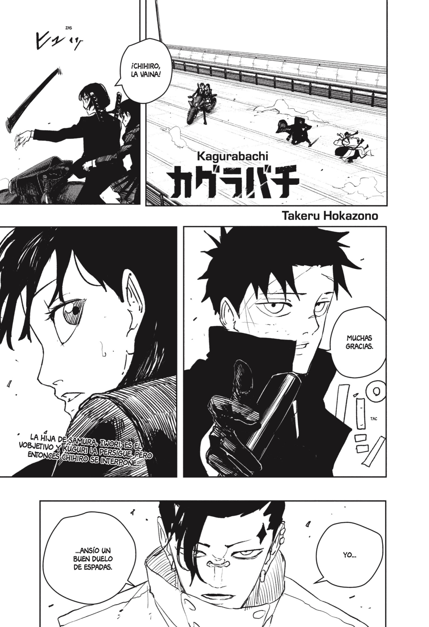 Read Kagurabachi es Manga Online