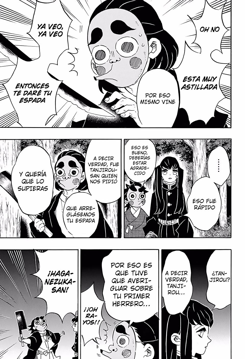 Read Kimetsu no Yaiba es Manga Online