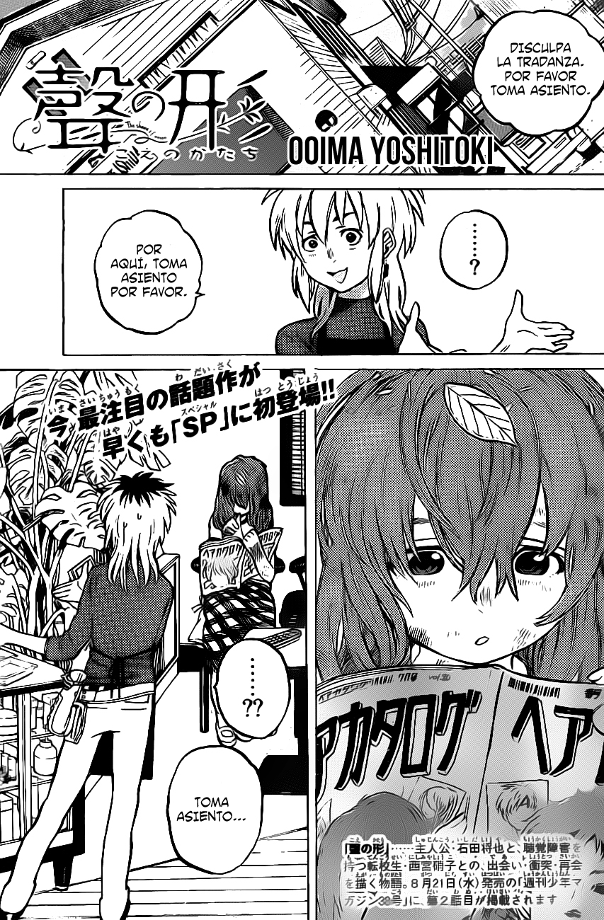 Read Koe no Katachi es Manga Online