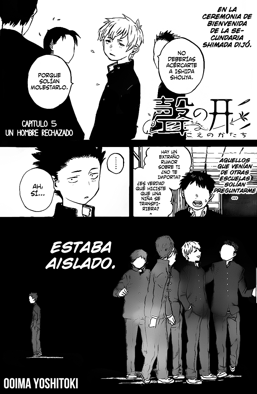 Read Koe no Katachi es Manga Online