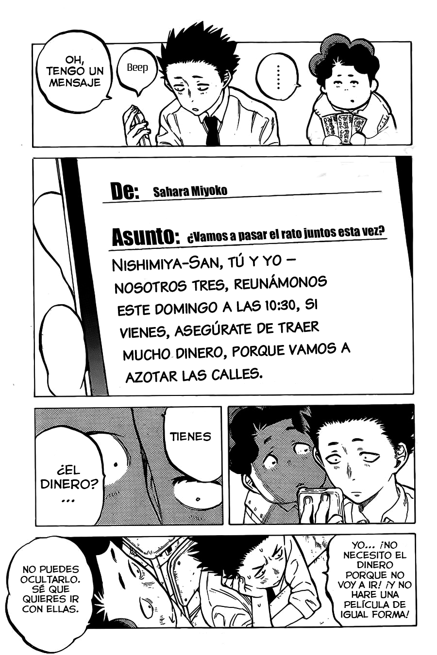 Read Koe no Katachi es Manga Online