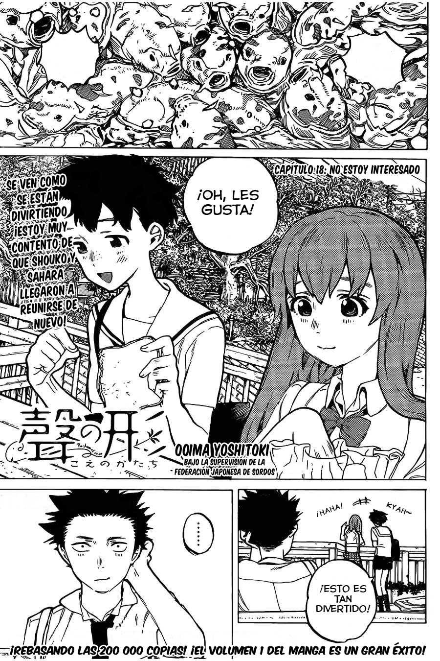 Read Koe no Katachi es Manga Online