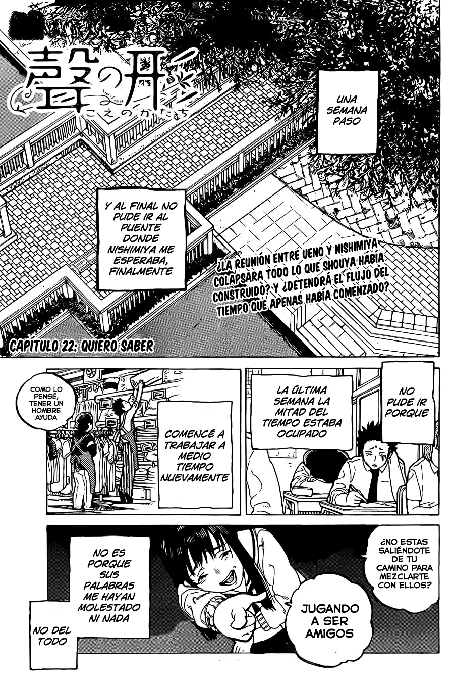 Read Koe no Katachi es Manga Online