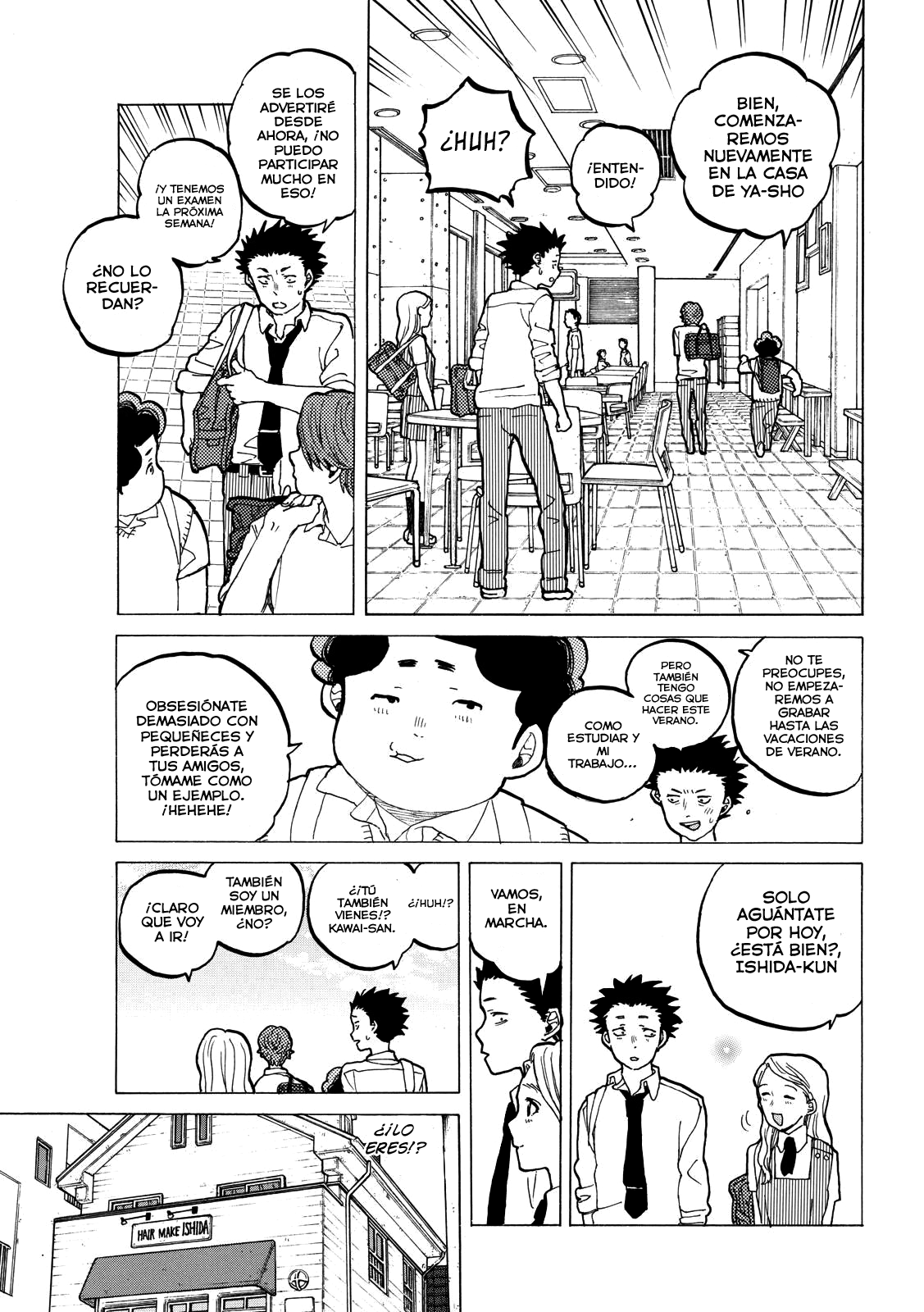 Read Koe no Katachi es Manga Online