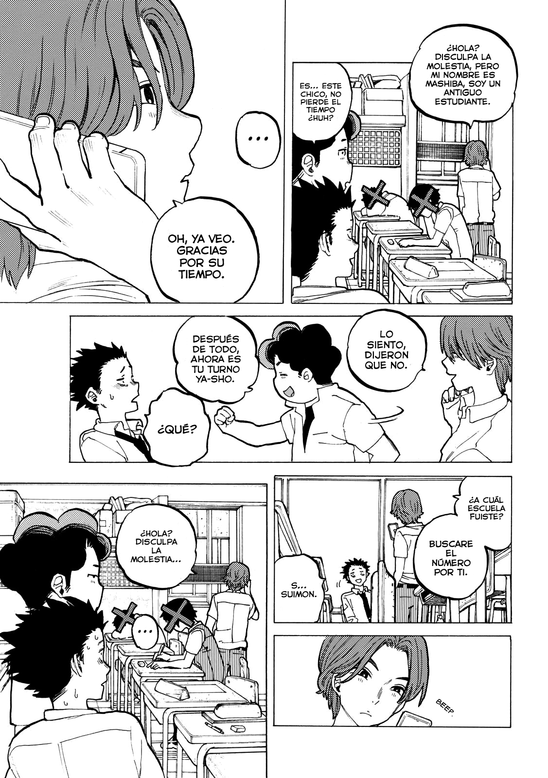 Read Koe no Katachi es Manga Online