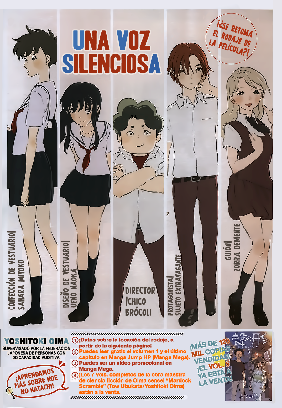 Read Koe no Katachi es Manga Online