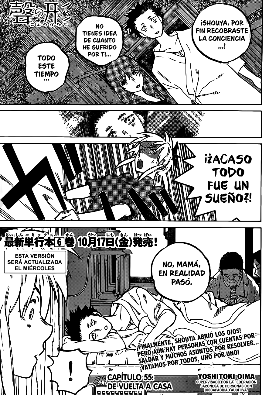 Read Koe no Katachi es Manga Online