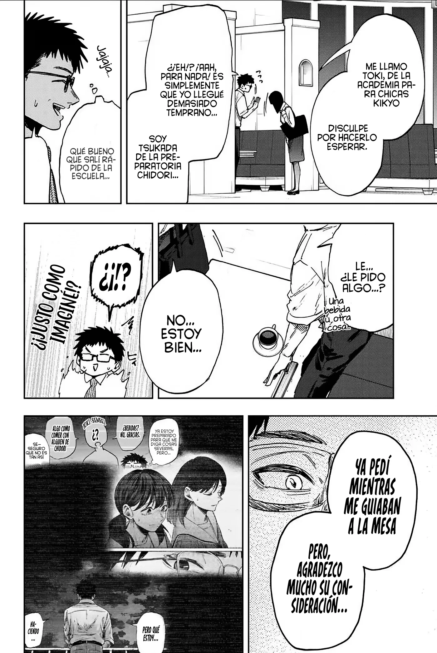 Read La Elegante Flor Florece con Dignidad es Manga Online